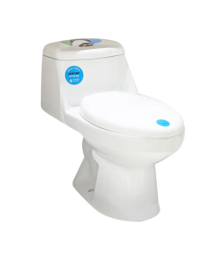 INODORO AQUA NUOVA BLANCO SENIO 1 PZ 03-12-186 DOBLE DESCARGA