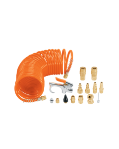 JUEGO DE MANGUERA COMPRESOR CONACCESORIOS TRUPER #19094