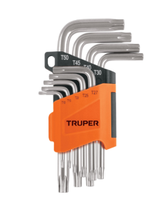 JUEGO LLAVES ALLEN TRUPER 9 PZS TORX TRUPER #15554