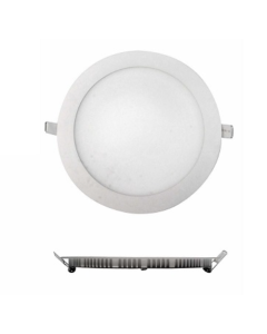 LAMPARA PANEL LED REDONDO EMPOTRABLE SMART 9W 600LM #9996