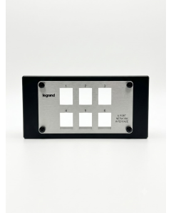 MODULO DE RED 6 PUERTOS  ON-Q AC1001