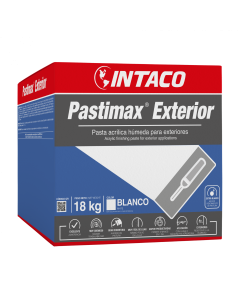 REVESTIMIENTO LISO INTACO EXTERIOR PASTIMAX ACRILICO  BLANCO 18K  PT1629