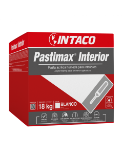 REVESTIMIENTO LISO INTACO INTERIOR PASTIMAX ACRILICO  BLANCO 18 K  PT1628