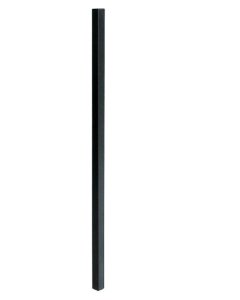 POSTE GALVAPANEL NEGRO 2" X 2.60 ALTO