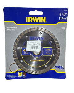 DISCO DIAMANTE IRWIN TURBO 4 1/2 # 8950