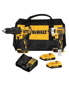 TALADRO DEWALT INALAMBRICO + DESTORNILLADOR DCK276D2-B3