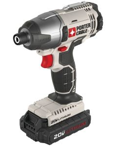 ATORNILLADOR IMPACTO INALAMBRICO 1/4 PORTER CABLE CON 2 BATERIAS  PCC641LB
