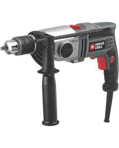 TALADRO PERCUTOR 2 VELOCIDADES PORTER CABLE #PC70THD 7.0AMP 120V