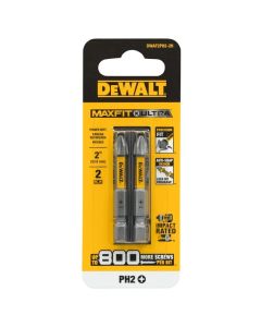 JUEGO PUNTAS READY IMPACT #2X2" (2u) DEWALT DWAF2PH2-2H