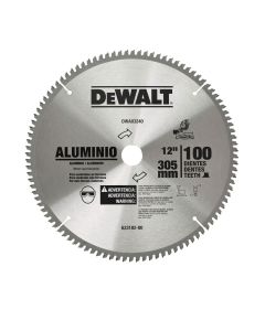 DISCO 12X1-3/4 EJE100 D ALUMINIO DEWALT  DWA03240