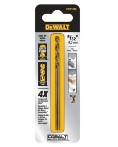 BROCA METAL COBALTO 5/32 DEWALT  DWA1210