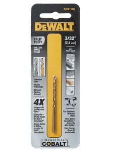 BROCA METAL COBALTO 3/32 DEWALT DWA1206
