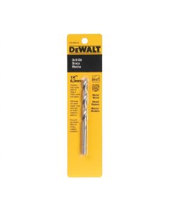 BROCA METAL HSS 1/4 EMPACADA DEWALT DW130014C