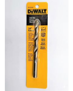 BROCA METAL HSS 3/8 EMPACADA DEWALT DW130038C