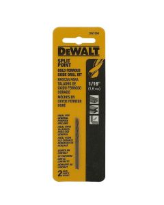 BROCA METAL PILOT POINT 1/16 (2 X EMP) DEWALT DW1904