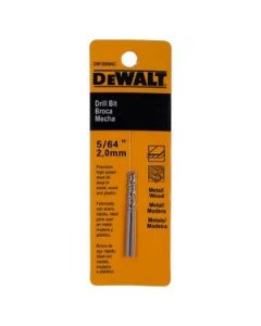 BROCA METAL PILOT POINT DORADA (2U) 5/64 DEWALT DW1905