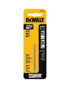 BROCA METAL TITANEO 3/32 DEWALT DW1306  G