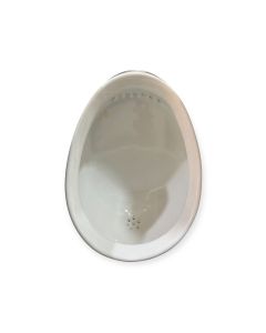 ORINAL AQUA BLANCO CON SOPORTE Y LLAVE PUSH AMG194 QUALITA #3061280