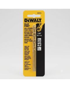 BROCA METAL PILOT P DORADA 1/4 DEWALT DW1916