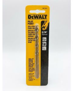 BROCA METAL PILOT P  DORADA 5/16 DEWALT DW1920