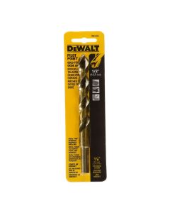 BROCA METAL PILOT P  DORADA 1/2 DEWALT DW1932