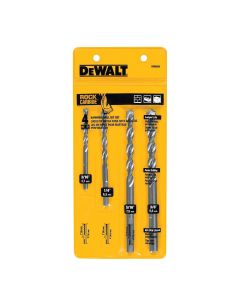 SET BROCAS PERC ROCKCARBIDE 4U DEWALT DW5204Y