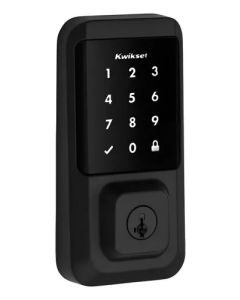 CERRADURA ELECTRICO KWIKSET HALO 99390-004 DIGITAL WIFI-INTEL NEGRO #2206287