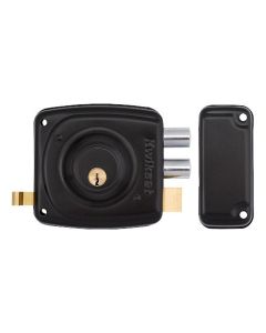 LLAVIN DOBLE PASO KWIKSET 91910-214 NEGRO DER