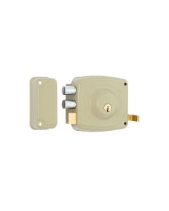 LLAVIN DOBLE PASO KWIKSET 91910-215 BEIGE IZQUIERDO