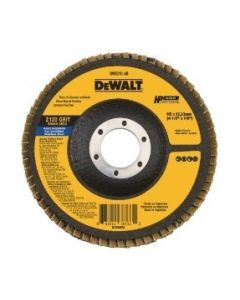 DISCO FLAP 120 GRIT 4-1/2 ZIRCONIO DEWALT DW8310-BR