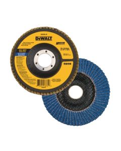 DISCO FLAP 60 GRIP 4 1/2  X 7/8 ZINCONIO DEWALT DW8308-BR