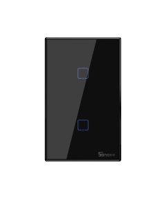 APAGADOR SONOFF T1 NEGRO 2CH 433MHZ / IM190314040 SN109 #T3US2C