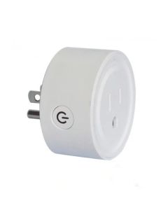 TOMA CORRIENTE PLUG WI-FI 2.4G DE 1 SALIDA RED CONPARCHE 10A 120V PW5301WT
