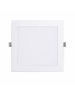 LAMP EMP LUZ CALIDA HOUSING LED CUAD RECESADO 12W CCT 3/4/65K #80063