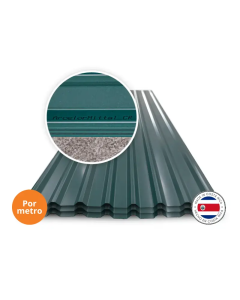 ZINC RECTANGULAR VERDE #26 X 1.06 X 3.66 MTS (0.42) ARCELOR