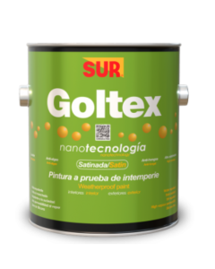 PINTURA GOLTEX SATINADA 1100-900 BASE TRANSPARENTE CUB SUR