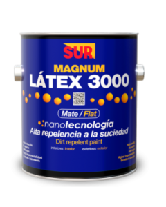 PINTURA ACRILICA LATEX 3000-942 MATE BASE DEEP SUR CUB