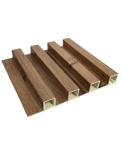 TABLILLA DECORATIVO PARED 3 CANALES WPC CANELA 290 X 21.6 X 2.6 02163015000