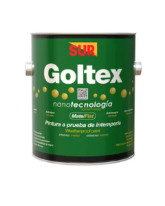 PINTURA GOLTEX MATE 1000-000 BLANCA CUB SUR