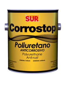 CORROSTOP POLIURETANO NEGRO MATE 9040-700-05 SUR CUB