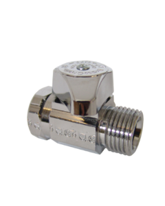 LLAVE CONTROL COFLEX RECTA IP-122 1/2 X 1/2  CUARTO VUELTA