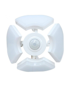 BOMBILLO LED PLEGABLE 4 CARAS 20W C/ SENSOR MOVIMIENTO #SL4002-20W