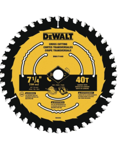 DISCO SIERRA CIRCULAR DEWALT 7 1/4 - 40D MADERA DWA171440