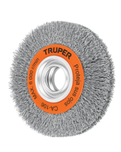 CEPILLO ACERO ESMERIL TRUPER 6" X 1 1/8 #11526