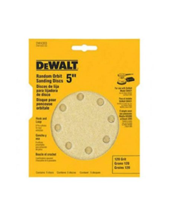 LIJA DISCO DEWALT 5" LIJADORA ORBITAL# 80 DW4301