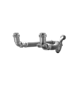 SIFON FREGADERO. DOBLE FLEXIBLE COFLEX TF-110