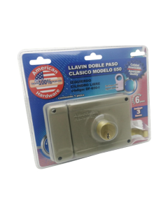 LLAVIN DOBLE PASO AMERICAN  DERECHO BL #650-DB