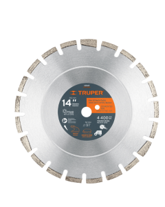 DISCO DIAMANTE 14" ASFALTO SEGMENTADO DID-3140A TRUPER #12547