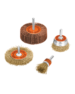 JUEGO CEPILLOS TALADROS 4 PZS JCA-4P TRUPER #11577