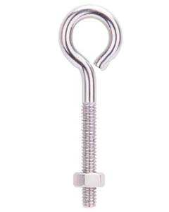 GANCHO CONROSCA Y TUERCA 1/4 X 3"